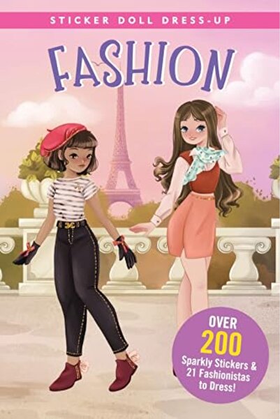 Peter Pauper Press Fashion Sticker Doll Dress-Up Book