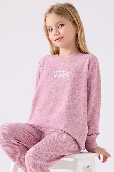 U.S. Polo Assn. Πόλο Ασν. Γυναικεία / Κορίτσια Σετ Πιτζάμες K.Lilac (Κωδικός μοντέλου: Us1987-G)