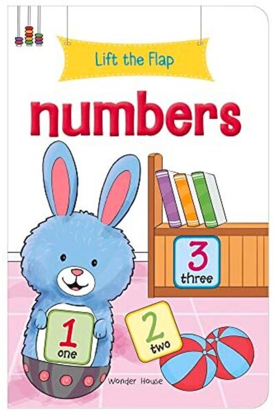 Wonder House Books كتاب "ارفع الغطاء" - كتاب تعليمي مبتكر للأطفال حول الأرقام في مرحلة الطفولة المبكرة