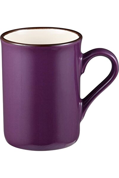 Millerhaus 5Pc Mug Set Stoneware Set Include 4Pc Mug 280ML 1Pc Chrome Stand Multicolor