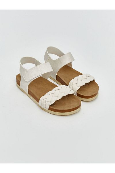 LC Waikiki New Season Velcro Girls Sandals - S5GE70Z4