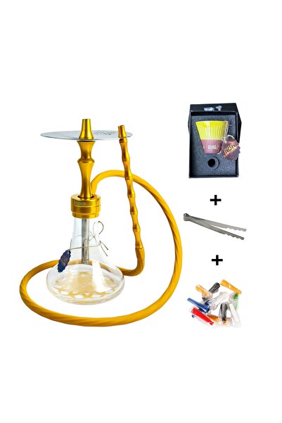 wow legend Vikings Model Gold Nargile Takımı Özel Üretim