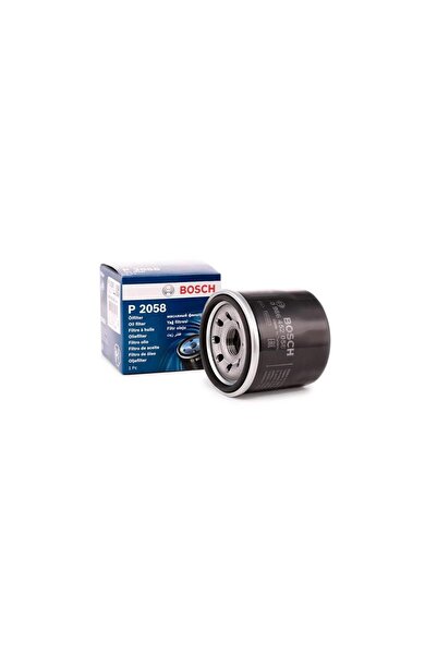 Bosch P2058 Yağ Filtre Aveo T200/250 Agila B Alto Baleon Swift Kalos 0986452058