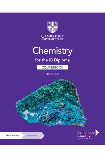 Cambridge University Press Chemistry For The Ib Diploma Coursebook With Digital Access 2 Years