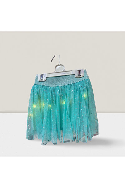 JuraKids Skirt Girl Child Light Skirt Lining Inside Water Green