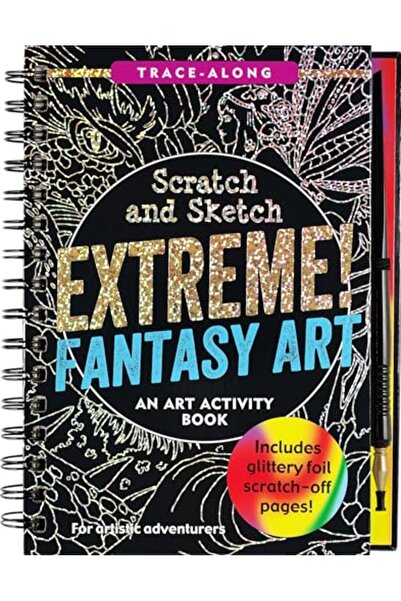 Peter Pauper Press رسم خيالي متطرف باستخدام Scratch & Sketch