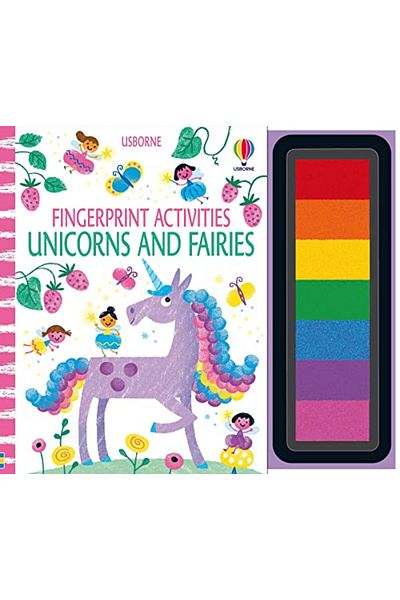 Usborne Publishing Ltd أنشطة بصمات الأصابع وحيدات القرن والجنيات