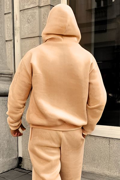 BayBayan Ανδρικό αθλητικό και casual oversize φούτερ με κουκούλα