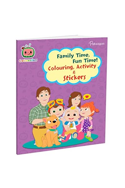 Parragon India كتاب تلوين وأنشطة وقت المرح العائلي