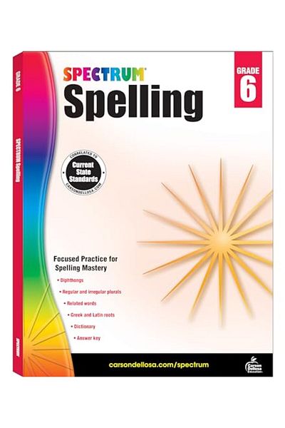 Spectrum Spelling Grade 6