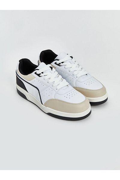 LC Waikiki Lcw Steps Beige Lace-Up Men's Sneakers