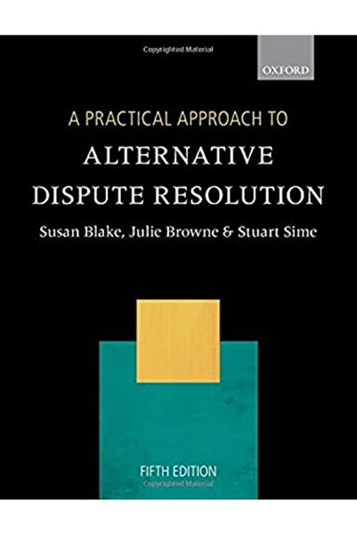 OXFORD UNIVERSITY PRESS نهج عملي لحل النزاعات بالطرق البديلة