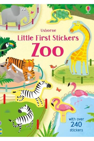 Usborne Publishing Ltd ملصقات حديقة الحيوانات الصغيرة الأولى