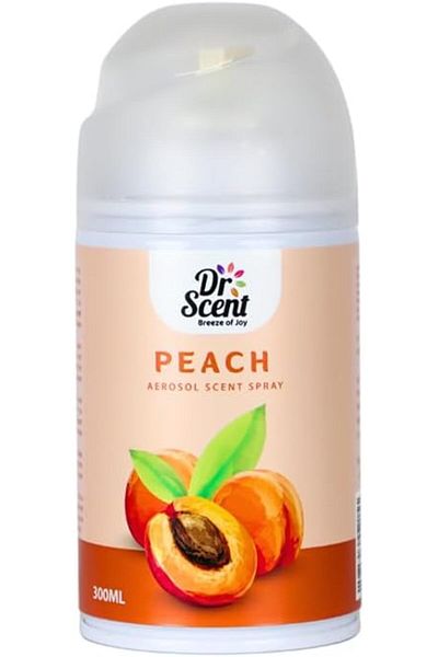 Joy Dr Scent Breeze of Joy Air Freshener, Peach Aerosol Spray, 300ml, Long-Lasting Sweet, Fruity Scent