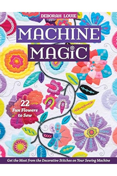 C & T Publishing سحر الماكينة احصل على أقصى استفادة من الغرز الزخرفية على ماك...