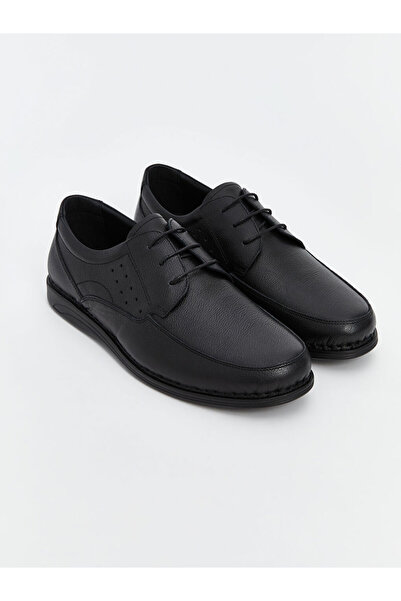 LC Waikiki Rmz Gi̇yi̇m Farkiyla Leather Men's Classic Shoes