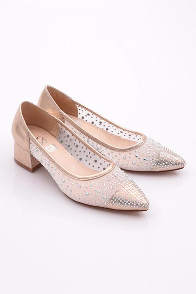 DGN Gold Plated - Women's Pointed Toe Ballerinas 214162621