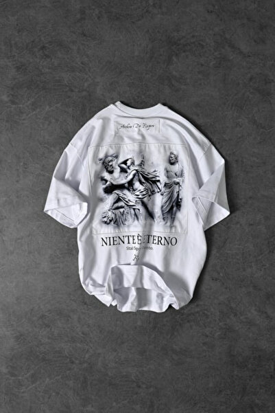 bellanova تيشيرت كبير الحجم من القماش المغسول للموسم الجديد