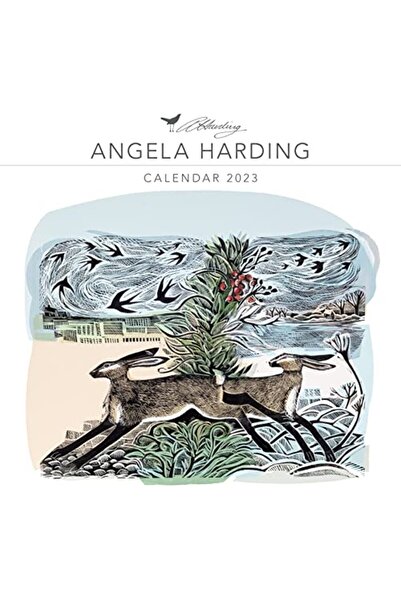 Flame Tree Publishing تقويم الحائط أنجيلا هاردينج 2023