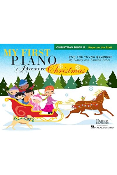 Faber Piano Adventures مغامرتي الأولى مع البيانو - كتاب عيد الميلاد ب - خطوات...