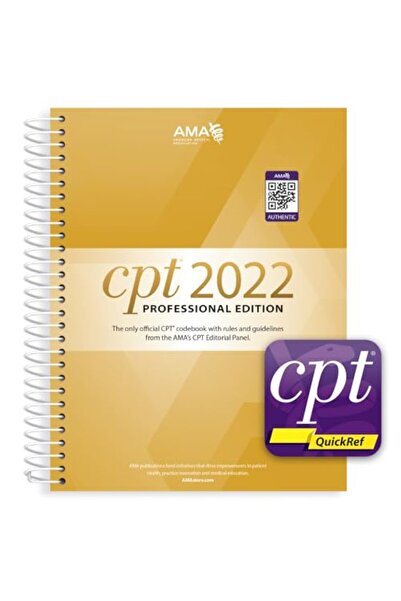 American Medical Association حزمة تطبيقات Cpt Professional 2022 وCpt Quickref