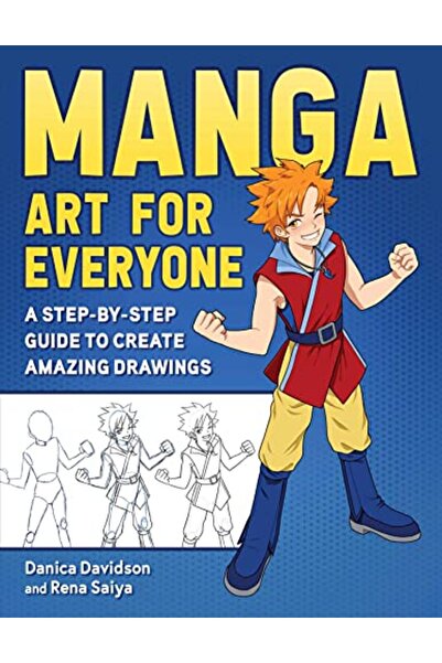 Skyhorse Publishing فن المانجا للجميع دليل خطوة بخطوة لإنشاء رسومات مذهلة