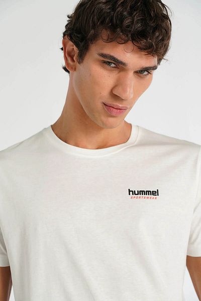 hummel Ανδρικό μπλουζάκι Member White 912141 -9003