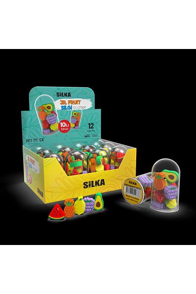 Silka Jr.Fruit Eraser No. 1033