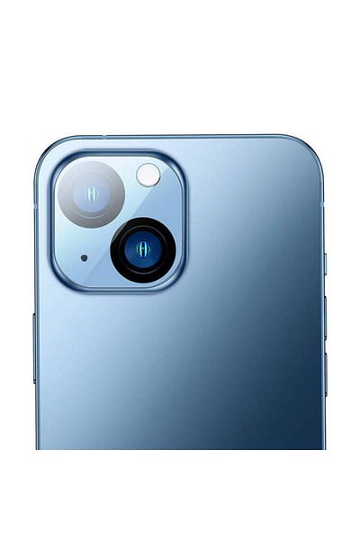 Baseus 0.3mm Full-Coverage Camera Lens Protector for iPhone 14/14 Plus  Clear