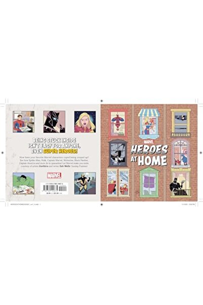 Marvel Comics الأبطال في المنزل