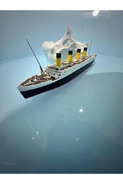 EBTOYS Rms Titanic Yüzebilir Gemi Buz Dağlı Gemisi Çocuk Oyuncak Su Oyuncağı Küvet Oyuncak Banyo Oyuncağı