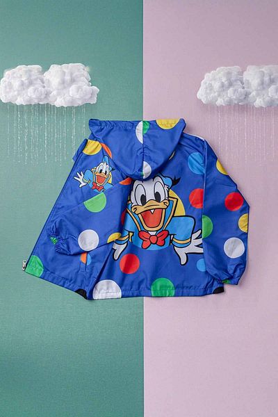 Minigimin Cicileri Blue Blue My Little One's Ciceleri 5-8 ani Pelernă de ploaie sezonieră căptușită pentru băiat