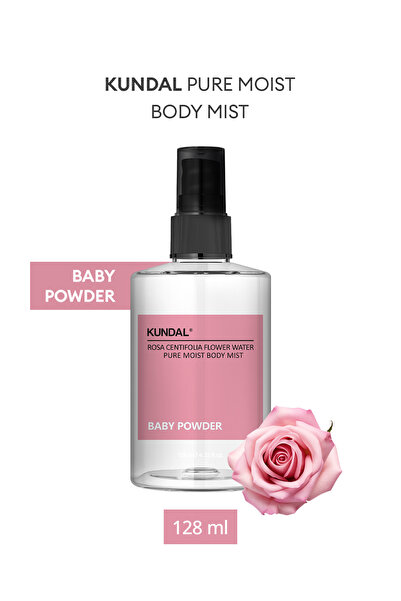 Kundal Nemlendirici Vücut Misti KUNDAL Pure Moist Body Mist 128ml (Baby Powder)