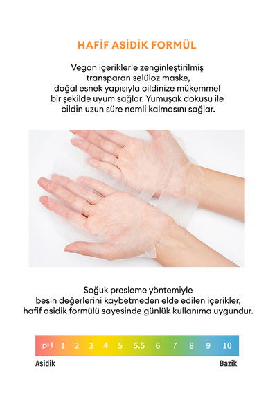 Missha Aydınlatıcı Vegan Yaprak Maske Talks Vegan Squeeze Sheet Mask (SKİN FİTNESS)