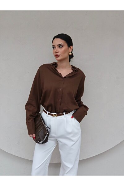 ESRAHELVACI Ecru Pocket Palazzo Trousers