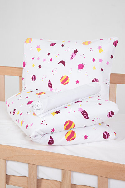 Cozibo Bebek Nevresim Takımı, Pamuklu, 100×150 Bebek Nevresim Takımı