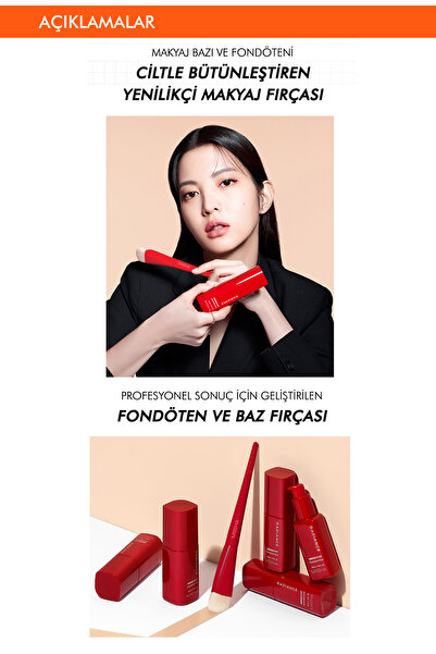Missha Pürüzsüz Uygulama Sunan Fondöten & Baz Fırçası Radiance Perfect Fit Brush (red)