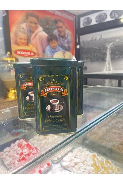 Koska TENEKE KUTUDA OSMANLI DİBEK KAHVESİ 125 GR 1 ADET