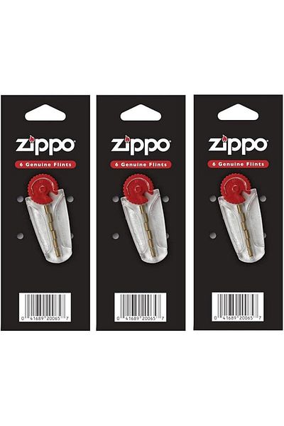 Zippo Genuine Flints - Bundle of 3