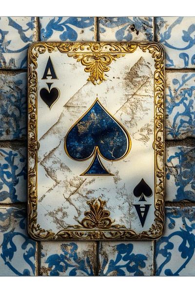 pixartsanat Ace of Spades Pixart Art Diamond Mosaic Painting 40X60
