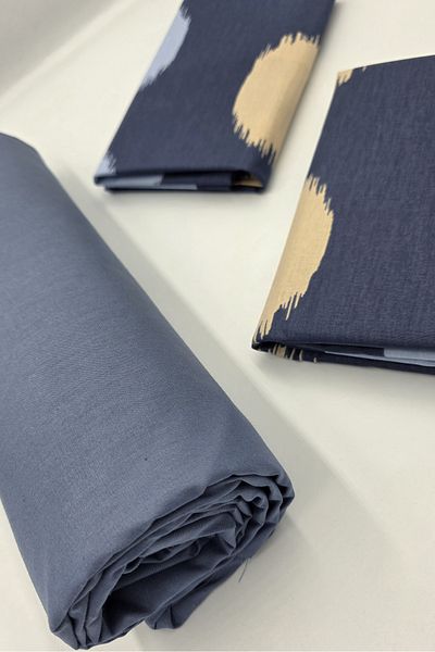 pınarhome collectıon New Season - 100% Organic Cotton, Soft Sand and Elastic Crossbody+Pillow Cover Corner Depth 28-30 cm
