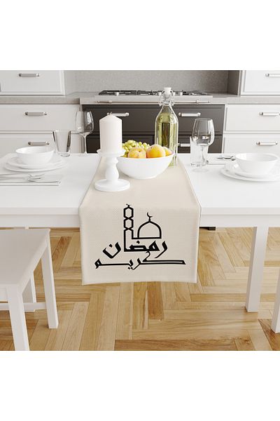 Filamente Ramadan Runner / Μοτίβο Ραμαζάνι / Αδιάβροχο - Πλενόμενο ύφασμα μυκητοκόλλητο 140x45