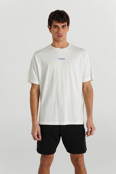 hummel Мъжка тениска Hmlsmith Oversized Off White 912173-9003