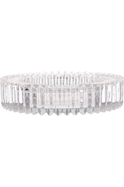 AKDC Soliel Ashtray L(15CM)XW(15CM)XH(3CM) Transparent