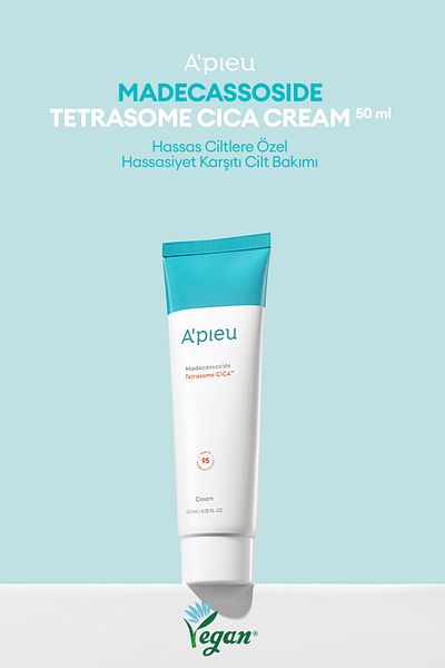 Missha A'PiEU Madecassoside Tetrasome - Cica Cream for Sensitive and Damaged Skin 50ml