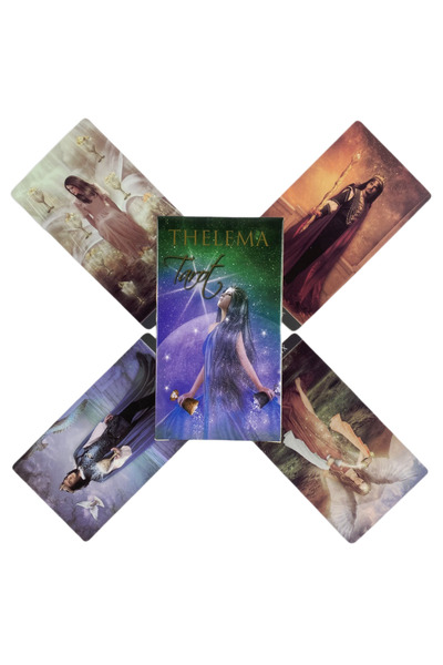 Choice TT46 Thelema Tarot Cards A 78 Deck Oracle English Visions Divination E...