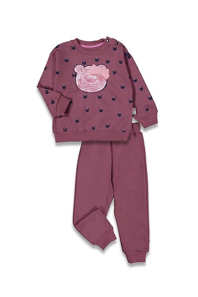 Lmn Baby Girl Set with Pul Processing Detail