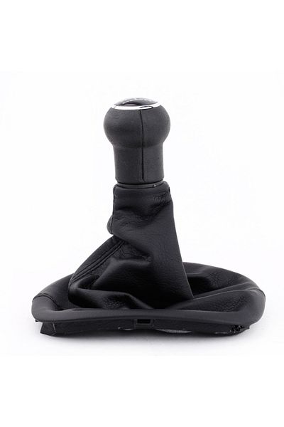 Choice New 5 Speed Gear Shift Knob Gaitor Boot Black Pu Leather For Vw Passat B5 Volkswagen