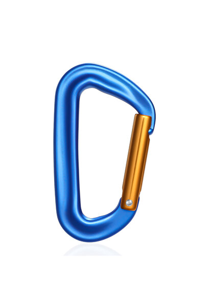 Choice 7802-أزرق CLIWIZ 12KN خطافات مفاتيح احترافية على شكل حرف D من الألومني...