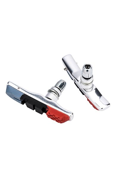 ZTTO silver mix color ZTTO MTB Mountain Road Bike Brake Pads Block Durable Rubber Brake Anti-Resistance S